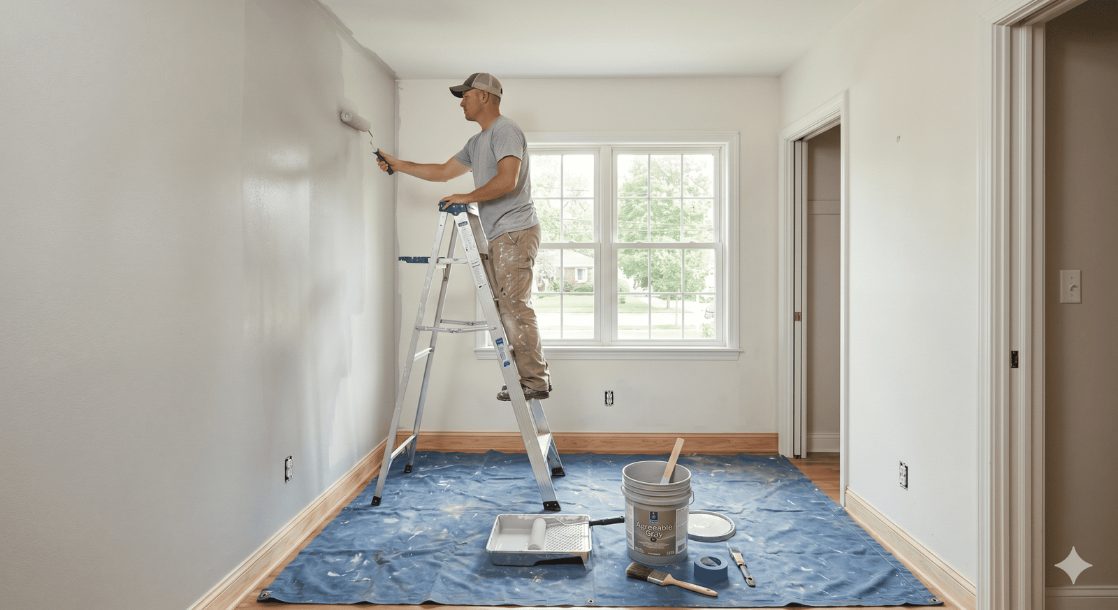 how much does it cost to paint a 12×12 room